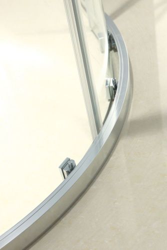 Душевой уголок Cezares MOMENTO MOMENTO-R-2-90-C-Cr 90х90 стекло прозрачное профиль хром без поддона - фото 3