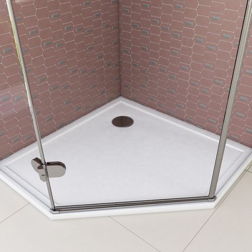 Душевой поддон из искусственного камня Aquaton Калифорния 1A714836CA010 90х90 белый - фото 3