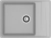 Кухонная мойка Granfest Level LV-660L серый 65х50 цвет серый поверхность матовая