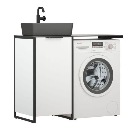 Тумба под раковину Corozo Гера SD-00001908 50х50 напольная цвет белый