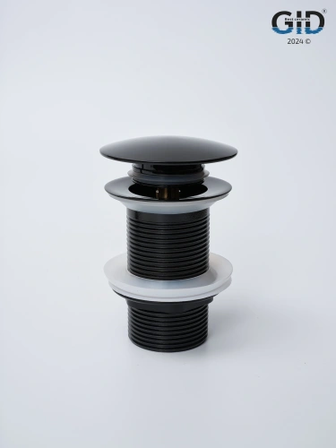 Донный клапан Gid Minucia 76601K черный - фото 2