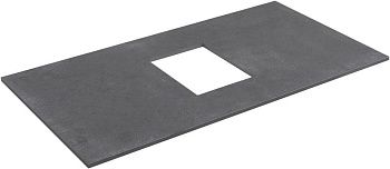 Столешница Allen Brau Priority 1.31010.GR-S 80х40 накладная цвет серый