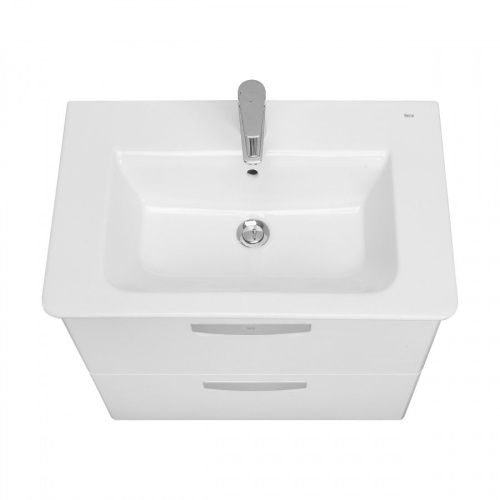 Тумба под раковину Roca The Gap Original ZRU9302878 70х40 подвесная цвет белый - фото 2