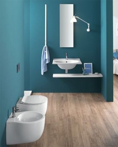 Раковина из сантехнического фаянса Hatria LE FIABE Y1BR01 60х50 подвесная цвет белый - фото 2