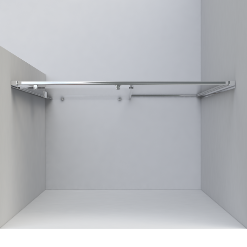 Душевая дверь Vincea Garda VDS-1G145CL 145х190 стекло прозрачное профиль хром - фото 3