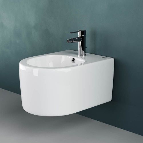 Биде подвесное Ceramica Nova MOMENTS CN3004 цвет белый - фото 3