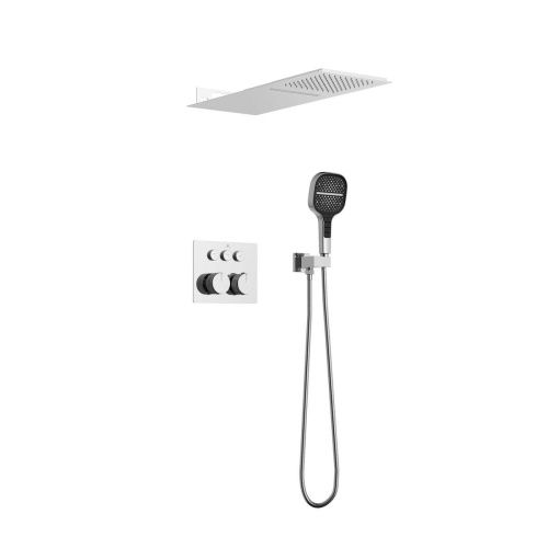 Душевая система Vincea VSFW-401TCH встраиваемая в стену цвет хром с термостатом - фото 2