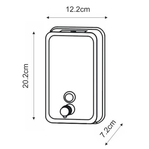 Диспенсер для жидкого мыла WasserKRAFT 10099 - фото 4