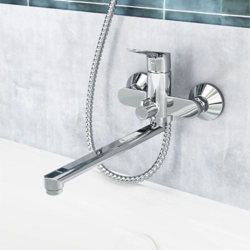 Смеситель для ванны Tokito SEMBOKU TOK-SEM-1015 настенный хром - фото 5