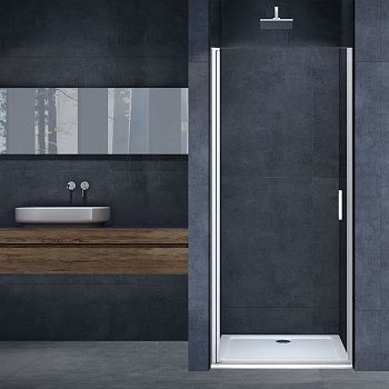 Душевая дверь Vincea Alpha VDP-3AL950MT 95х195 стекло текстурное профиль хром