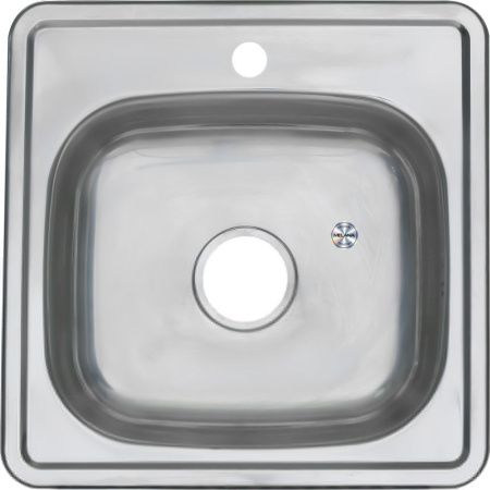 Кухонная мойка Melana 021 t (*15) 50х50 цвет хром поверхность полированная