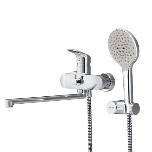 Смеситель для ванны и душа Am.Pm Like F8095000 настенный хром - фото 2