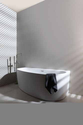 Ванна акриловая Allen Brau Priority 2.31005.21A 160х80 пристенная асимметричная с ножками - фото 5