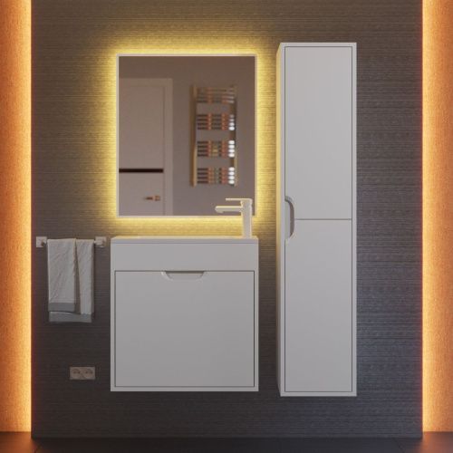 Тумба с раковиной Uperwood UPD Modul 393020546 60х20 цвет белый - фото 4