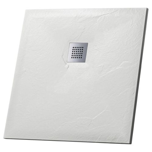 Душевой поддон из искусственного камня Grossman Strong GR-S1100100Q 100х100 белый