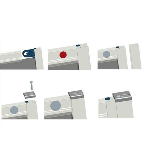 Душевой уголок RGW Classic 32095400-14 100х100 стекло прозрачное профиль черный без поддона - фото 3