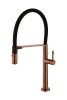 Смеситель для кухни Boheme Uno 114-CB на мойку медь