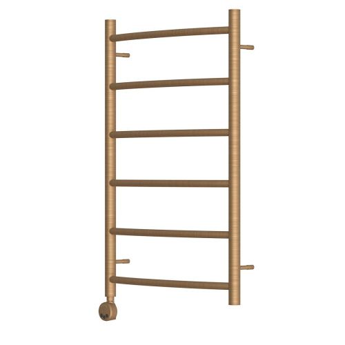 Полотенцесушитель электрический Point Афина PN04158BRE 55х85 бронза - фото 3