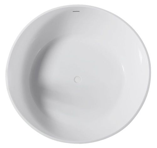 Ванна акриловая Abber AB9279MB 150х150 отдельностоящая круглая с каркасом - фото 3