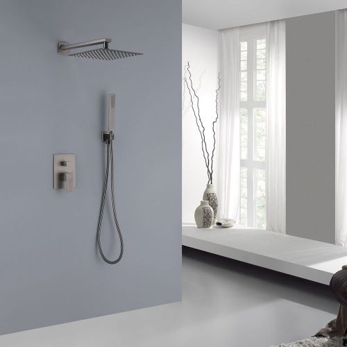 Душевая система Abber AF8219NG встраиваемая в стену цвет серый - фото 2