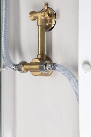 Душевая кабина Niagara Promo P100/26Q/MT/BK 100х100 квадратная без крыши ориентация универсальная