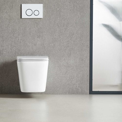 Унитаз подвесной Vincea Q-Line VT1-12T белый с сиденьем микролифт безободковый смыв торнадо - фото 4