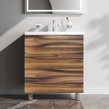 Тумба под раковину Am.Pm Gem M90FSX0752HF 80х40 напольная цвет коричневый