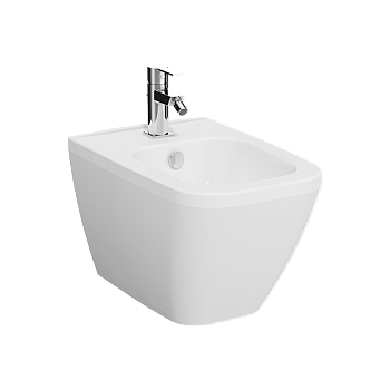 Биде подвесное Vitra Integra Square 7083B003-0288 цвет белый