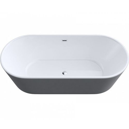 Ванна акриловая Art&Max AM-520-1695-795 170х80 отдельностоящая овальная с каркасом