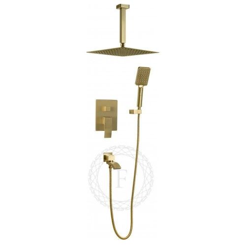 Душевая система Filarete FL1012MG встраиваемая в стену цвет золото - фото 2