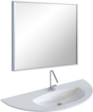 Зеркало De Aqua Сильвер SIL 405 090 S 90х80 подвесное