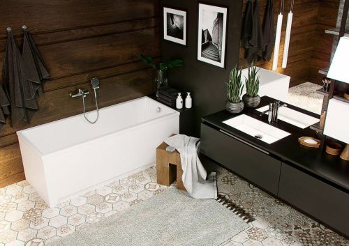 Ванна акриловая Aquatek Лайма LAI170-0000001 170х70 пристенная прямоугольная без каркаса без ручек - фото 3