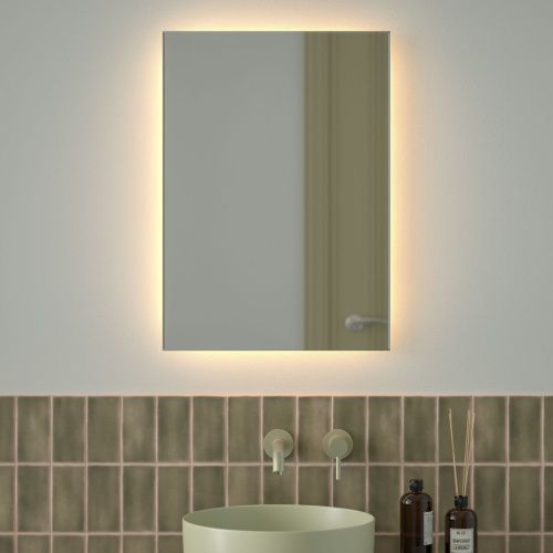 Зеркало с подсветкой Defesto GLOW DF 2514 50х70 подвесное - фото 3