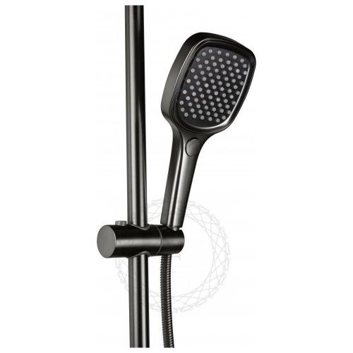 Душевая стойка Filarete FL2030BG настенная цвет серый - фото 4