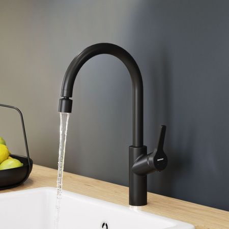 Смеситель для кухни Damixa Eclipse 310722300 на мойку черный