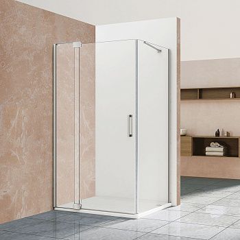 Душевой уголок Vincea Extra VSR-1E111210CL 120х100 стекло прозрачное профиль хром без поддона