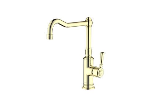 Смеситель для кухни Aquatek КЛАССИК AQ1580PG на мойку золото - фото 2