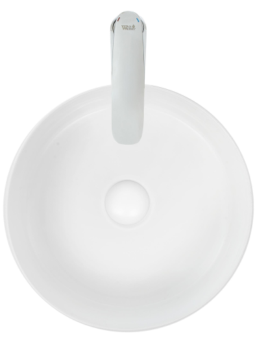 Раковина из сантехнического фаянса WeltWasser WW SK 10000004644 40 см накладная цвет белый без отверстий под смеситель - фото 3