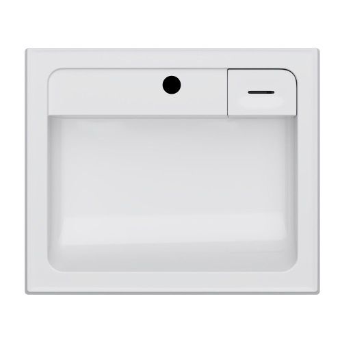 Раковина из искусственного камня Am.Pm X-Joy M85AWCC0602WG 60х50 подвесная цвет белый 1 отверстие под смеситель - фото 2