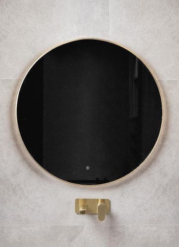 Зеркало с подсветкой и антизапотевателем Boheme 545-120-MG 120х120 подвесное - фото 2