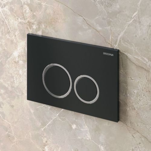 Клавиша смыва механическая Grossman Galaxy 700.K31.01.210.210 цвет черный - фото 3