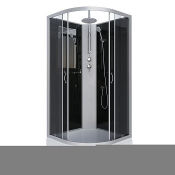 Душевая кабина Niagara Classic 35021434BKT 100х100 четверть круга без крыши ориентация универсальная