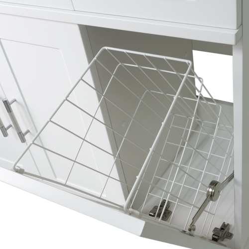 Тумба под раковину Misty Купер П-Куп01090-012БкЛ 90х40 напольная цвет белый - фото 3