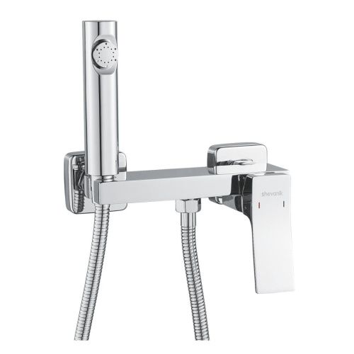 Гигиенический душ со смесителем Shevanik S4005-1 хром - фото 2