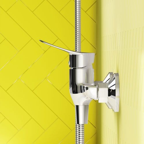 Смеситель для душа Dorff Norma D1020000 настенный хром - фото 4