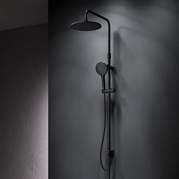 Душевая стойка Am.Pm Like F0780022 настенная цвет черный