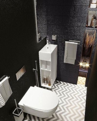 Тумба с раковиной 1MarKa Laura У85928 40х20 напольная цвет белый - фото 4