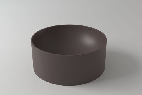 Раковина из искусственного камня Holbi VEGA 1.02.022.11.3 40х40 накладная цвет коричневый