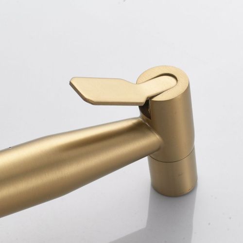 Гигиенический душ со смесителем Shevanik S107G золото - фото 5