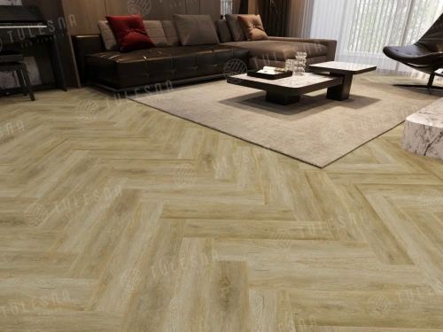 SPC ламинат Tulesna Art Parquet 1005-10 Eccellent толщина 0.4 см 43 класс 600х125 - фото 4